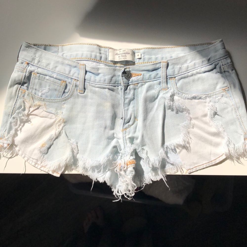 Vintage jean cutoffs. Great for festivals and beaches, or pool parties.